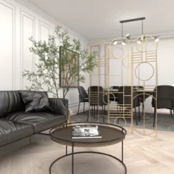 Modern Metal Room Divider Screen Gold - Olivia & May -Olivia & May GUEST 1d2723e9 38d3 4b9a 982c 3d0b1a5a3f5d
