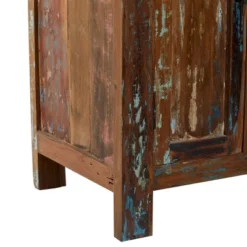 Rustic Wood Cabinet Chestnut Brown - Olivia & May -Olivia & May GUEST 1d423aae acf0 4721 80b4 c00ebca45bb3