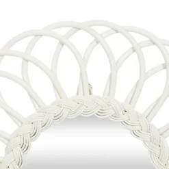 Wood Starburst Wall Mirror Set Of 3 White - Olivia & May -Olivia & May GUEST 1d6bd770 15eb 46dd 9d8f 7c4affc12844