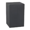 24"x17" Contemporary Garden Stool - Black - Olivia & May -Olivia & May GUEST 1ebb5a91 825a 4865 a63d 38b60676cef4