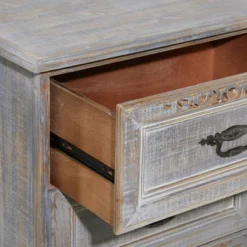 Vintage Metal Cabinet Gray - Olivia & May -Olivia & May GUEST 1f10a765 969c 45d5 b7f0 4cc586a8fecf