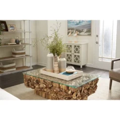 2pk Wood Natural Storage Baskets White - Olivia & May -Olivia & May GUEST 1f12eadc 3be6 4ab6 a4a2 c4b349092604