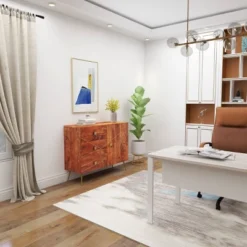 Modern Metal Buffet Brown - Olivia & May -Olivia & May GUEST 20c74fb6 ae78 4707 9529 ce640206f7c6