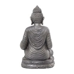 36" Magnesium Oxide Buddha Sculpture For Garden & Outdoor Decor - Olivia & May -Olivia & May GUEST 21ef3ff6 aafc 4ca5 bcfa 7b9694872969