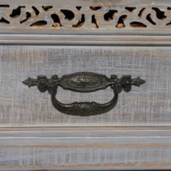 Vintage Metal Cabinet Gray - Olivia & May -Olivia & May GUEST 22091fd0 6351 44b8 af06 6786cc889238