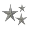 Set Of 3 Metal Stars Indoor Outdoor Wall Decors - Olivia & May -Olivia & May GUEST 2282c920 576d 45c9 ad12 ae35f97539b4