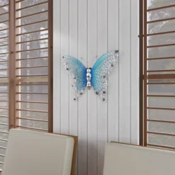 Eclectic Butterfly Wall Decor Silver - Olivia & May -Olivia & May GUEST 22e03245 9b37 47de 9f51 02fac261a955