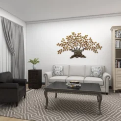 Wood Stacked Side Chest Dark Java - Olivia & May -Olivia & May GUEST 23861aa9 82e5 44d4 8fa6 b109952c405f