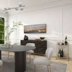 Canvas Geode Handmade Foiled And Brushstrokes Framed Wall Art With Gold Frame Gold - Olivia & May -Olivia & May GUEST 24005ce7 1e9c 4308 89cd 41a8bdc4096c