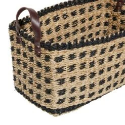 2pk Wood Storage Baskets Brown - Olivia & May -Olivia & May GUEST 2407dee4 4ab2 4080 95b3 9454c8552d3b