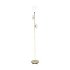 Modern Metal Floor Lamp Gold - Olivia & May -Olivia & May GUEST 257d56a9 e5d0 4573 9db4 dc78399374f6