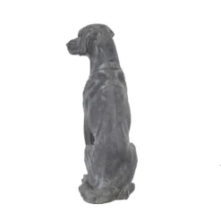 Magnesium Oxide Modern Farmhouse Dog Garden Sculpture Black - Olivia & May -Olivia & May GUEST 25b8b0a4 a55e 4c2c bbd4 27be7ecae172