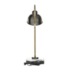 22" Metal Desk Lamp With Spotlight Shade Black - Olivia & May -Olivia & May GUEST 25dbac19 93ed 4a8e a6ca 54519f783370