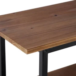 Industrial Metal Wall Shelf Set Of 2 Brown - Olivia & May -Olivia & May GUEST 27a839d0 4608 47a7 9050 0b492d69ee62