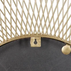 Modern Metal Starburst Wall Mirror Gold - Olivia & May -Olivia & May GUEST 27ba9b7d 2ef0 43f7 b175 66928f7c8f48