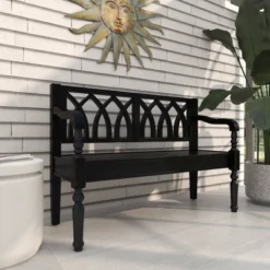 Farmhouse Wood Sitting Bench - Olivia & May -Olivia & May GUEST 27d3bf73 24fc 4512 828e 91fea9d7dcfa