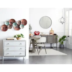 Metal Plate Wall Decor Brown - Olivia & May -Olivia & May GUEST 27dcd45a 41db 45ef 87a8 3b6558ec3a10