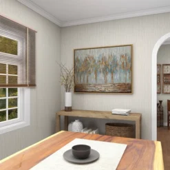 Canvas Tree Framed Wall Art With Gold Frame Gold - Olivia & May -Olivia & May GUEST 281f29a9 b9ba 4bf6 9d82 270874ef1972