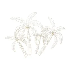 Glam Metal Wall Decor Gold - Olivia & May -Olivia & May GUEST 2872242b 9e56 4a32 ae3b e26bac5207a2