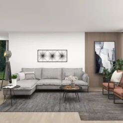 Metal Starburst Sea Urchin Wall Decor With Black Frame - Olivia & May -Olivia & May GUEST 28732600 5fd7 4b4b b2f6 770ca6d821ed