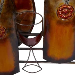 Traditional Metal Food & Drink Wall Decor Copper - Olivia & May -Olivia & May GUEST 2b03ee6f 78a7 4512 a68f b7f157ea8e67