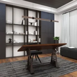 Industrial Teak Wood Console Table Brown - Olivia & May -Olivia & May GUEST 2b17a73e f1be 4a0f a7b6 cefb3de742b0