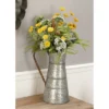 10" Wide Rectangular Planter Galvanized Metal Watering Jug Gray - Olivia & May -Olivia & May GUEST 2b8d77ea 7b90 4bbd 8cf2 b88e3f6e5fd1