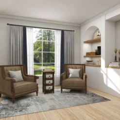 Small Wood Shelf With Basket Drawers Dark Brown - Olivia & May -Olivia & May GUEST 2c5697d7 efd9 4c82 a26f 40cd8101d73f