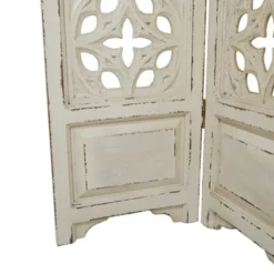 Country Cottage Wood Room Divider Screen White - Olivia & May 9 Country Cottage Wood Room Divider Screen White - Olivia & May -Olivia & May GUEST 2c597f99 b03a 42b3 bc51 442fe7c5bae7