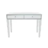 Glam Mirror And Wood Console Table Desk Silver - Olivia & May -Olivia & May GUEST 2c8f0375 2421 443c b1c9 57e2d6c917fa