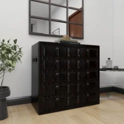 Vinyl 5 Drawer Buffet Dark Espresso - Olivia & May -Olivia & May GUEST 2cedcee9 3993 4f76 a49c 4e63707bb6a1