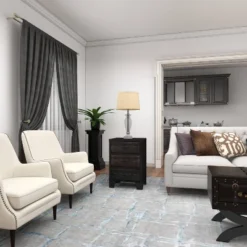 Traditional Wood And Faux Leather Cabinet Dark Brown - Olivia & May -Olivia & May GUEST 2d9ee69d 0c9a 40e0 9896 3b114d411415