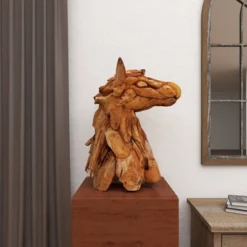 Amazing Animals Rustic Horse Head Sculpture (24") - Olivia & May -Olivia & May GUEST 2df7335d b679 404b bc0b 890bb6ccb5b4