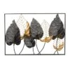 Metal Leaf Tall Cut-Out Wall Decor With Intricate Laser Cut Designs Black - Olivia & May -Olivia & May GUEST 2e784433 d9cd 485b 8c63 058fb1c98c99