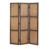 Farmhouse Carved Wood Panel Room Divider Screen Brown - Olivia & May 2 Farmhouse Carved Wood Panel Room Divider Screen Brown - Olivia & May -Olivia & May GUEST 2f7fc89b 5fe2 40b9 be41 f95cb17d82bc