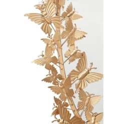 Glam Metal Butterfly Wall Mirror Gold - Olivia & May 21 Glam Metal Butterfly Wall Mirror Gold - Olivia & May -Olivia & May GUEST 301c6544 a36e 4494 a2de 9e1322451542