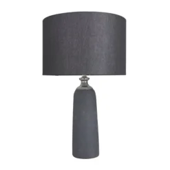 Modern Cement Table Lamp Brown - Olivia & May -Olivia & May GUEST 30244501 c28d 4989 a3fd 81a7724480b0