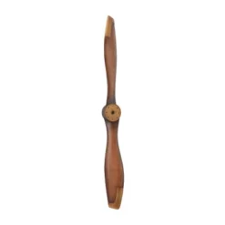 48" X 5" Metal Airplane Propeller 2 Blade Wall Decor With Aviation Detailing Brown - Olivia & May -Olivia & May GUEST 31be3dae 5d6e 48ba b8a5 6b0ef2af9502