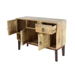 Modern Mango Wood Buffet Brown - Olivia & May -Olivia & May GUEST 31e93d64 9c2d 4866 b865 a5aec2fa9566