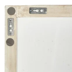 Set Of 2 Wooden Geometric Intricately Carved Wall Decors White - Olivia & May -Olivia & May GUEST 33158463 abe5 4fdb a8d3 8fb7392c88d3