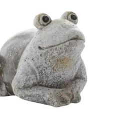 10" X 14" Magnesium Oxide Country Polystone Frog Garden Sculpture Gray - Olivia & May -Olivia & May GUEST 334b7ce0 c875 42a6 b05e 5420889f8daa