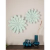 Metal Floral Wall Decor Set Of 3 Green - Olivia & May -Olivia & May GUEST 348747b6 5999 4fdf 81db 6faf3c4afa5e