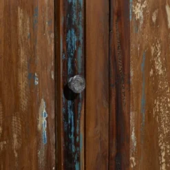 Rustic Wood Cabinet Chestnut Brown - Olivia & May -Olivia & May GUEST 351f9983 618d 4640 b44e 46f289cd703a