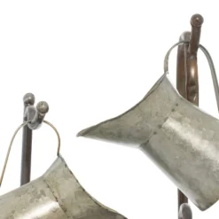 34" Metal Farmhouse Fountain Gray - Olivia & May 12 34" Metal Farmhouse Fountain Gray - Olivia & May -Olivia & May GUEST 368cd1b0 f5c3 4db9 b11e 36813b4baf01