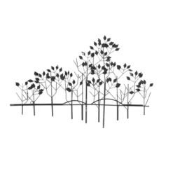 24" X 39" Traditional Metal Nature Wall Decor Brown - Olivia & May -Olivia & May GUEST 36eff946 00ca 44db a42c 2647a3ec951c