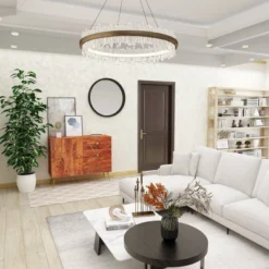 Modern Metal Buffet Brown - Olivia & May -Olivia & May GUEST 37bd58c1 ee1b 4a71 9648 b360ea80770f