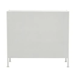 Modern Farmhouse Metal Cabinet White - Olivia & May -Olivia & May GUEST 37e4a2e8 29da 4b8a b0f1 8e76d2ac3929