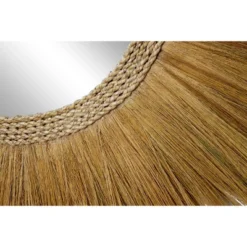 Dried Plant Starburst Wall Mirror Brown - Olivia & May -Olivia & May GUEST 38a328b4 81b5 40a9 8469 1bb666d8fbdd