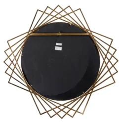 Metal Geometric Wall Mirror - Olivia & May -Olivia & May GUEST 38abfefb 0fc7 4f36 add0 9531d78116e9
