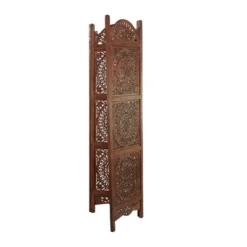 Bohemian Wood Room Divider Screen - Olivia & May